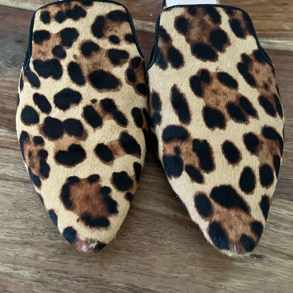 Leopard Print Women's Mules J Crew - Picture 5 of 8